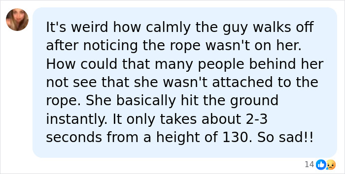 Checkered Past Of Staff Member Emerges In Disturbing Videos After Rope Jumper Lost Her Life Over Fool Mistake Checkered Past Of Staff Member Emerges In Disturbing Videos After Rope Jumper Lost Her Life Over Fool Mistake