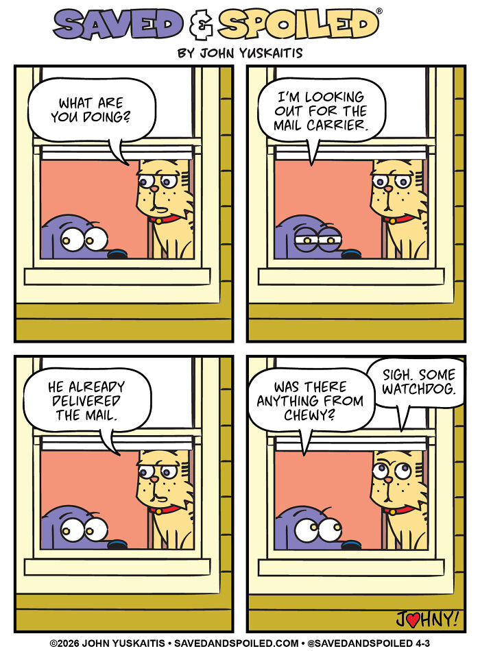 25 New Comics About My Dog And Cat, Who Couldn’t Be More Different If They Tried 25 New Comics About My Dog And Cat, Who Couldn’t Be More Different If They Tried