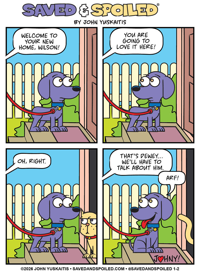 25 New Comics About My Dog And Cat, Who Couldn’t Be More Different If They Tried 25 New Comics About My Dog And Cat, Who Couldn’t Be More Different If They Tried