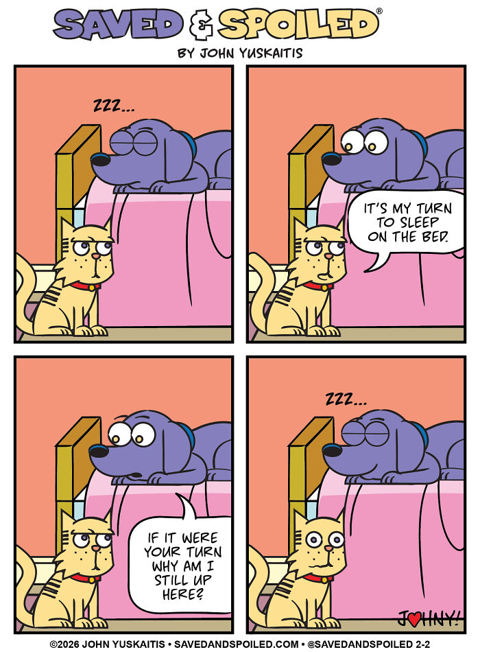 25 New Comics About My Dog And Cat, Who Couldn’t Be More Different If They Tried 25 New Comics About My Dog And Cat, Who Couldn’t Be More Different If They Tried