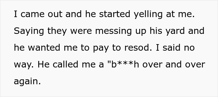 Entitled Neighbor Tries To Report A Homeowner, Gets Caught Breaking The Rules Himself Entitled Neighbor Tries To Report A Homeowner, Gets Caught Breaking The Rules Himself