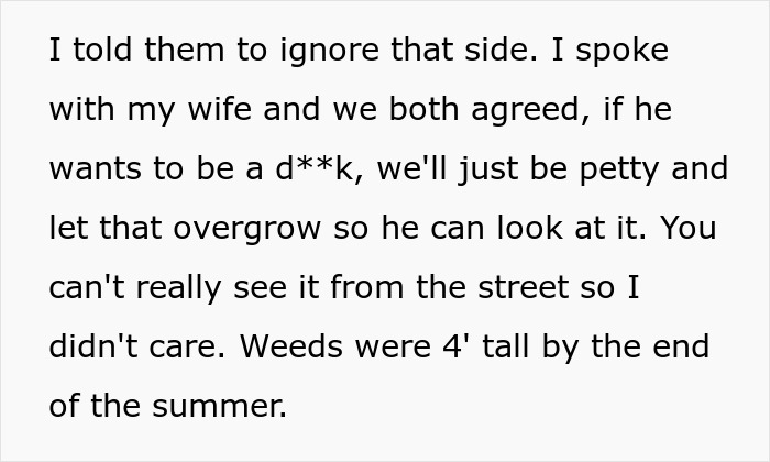 Entitled Neighbor Tries To Report A Homeowner, Gets Caught Breaking The Rules Himself Entitled Neighbor Tries To Report A Homeowner, Gets Caught Breaking The Rules Himself