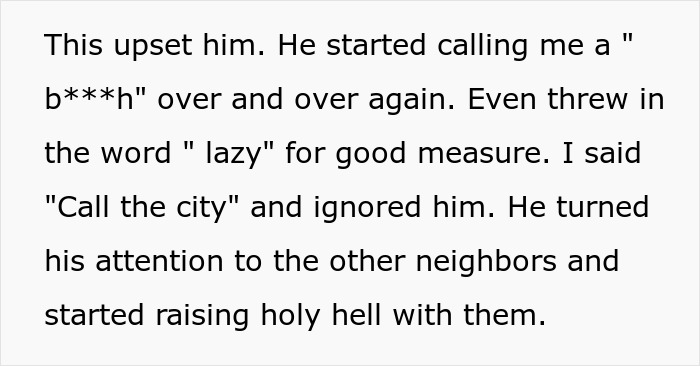 Entitled Neighbor Tries To Report A Homeowner, Gets Caught Breaking The Rules Himself Entitled Neighbor Tries To Report A Homeowner, Gets Caught Breaking The Rules Himself