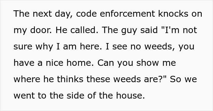 Entitled Neighbor Tries To Report A Homeowner, Gets Caught Breaking The Rules Himself Entitled Neighbor Tries To Report A Homeowner, Gets Caught Breaking The Rules Himself