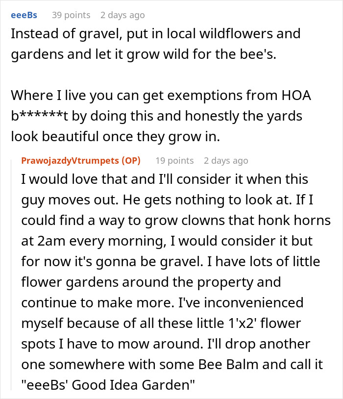 Entitled Neighbor Tries To Report A Homeowner, Gets Caught Breaking The Rules Himself Entitled Neighbor Tries To Report A Homeowner, Gets Caught Breaking The Rules Himself
