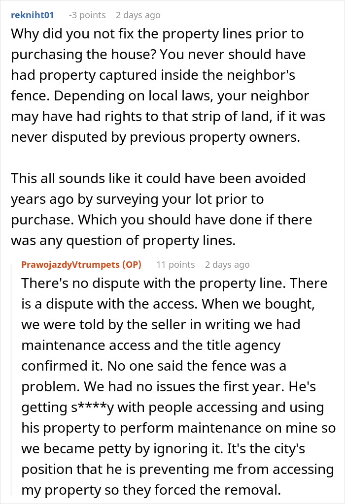 Entitled Neighbor Tries To Report A Homeowner, Gets Caught Breaking The Rules Himself Entitled Neighbor Tries To Report A Homeowner, Gets Caught Breaking The Rules Himself