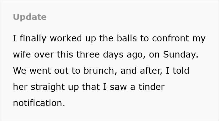 Wife Collects 1000 Tinder Matches Behind Hubby’s Back, Says She Was Looking For Confidence, Not Men Wife Collects 1000 Tinder Matches Behind Hubby’s Back, Says She Was Looking For Confidence, Not Men