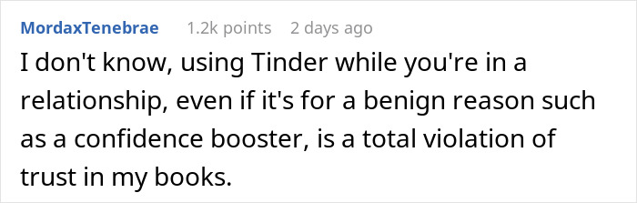 Wife Collects 1000 Tinder Matches Behind Hubby’s Back, Says She Was Looking For Confidence, Not Men Wife Collects 1000 Tinder Matches Behind Hubby’s Back, Says She Was Looking For Confidence, Not Men