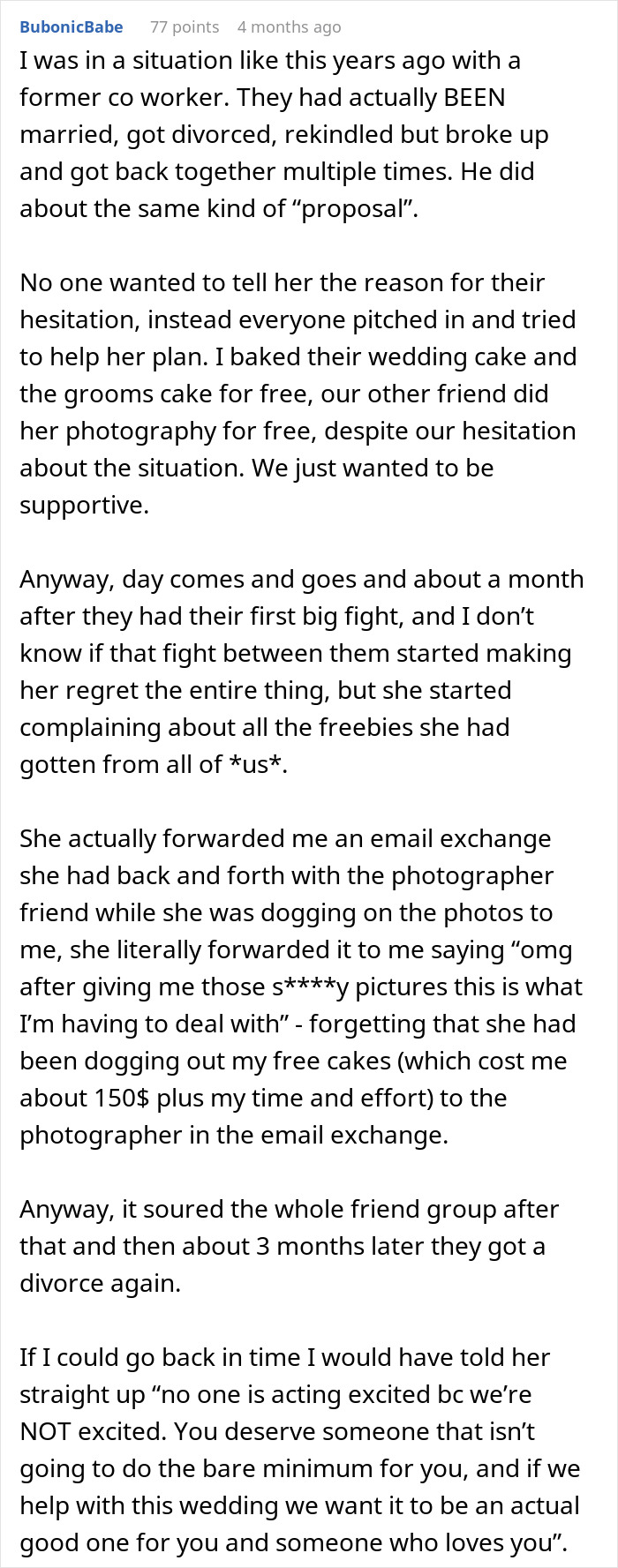 Woman Prioritizes Fiancé’s Wishes For Wedding, Gets Upset When Guests Don’t Share The Excitement Woman Prioritizes Fiancé’s Wishes For Wedding, Gets Upset When Guests Don’t Share The Excitement