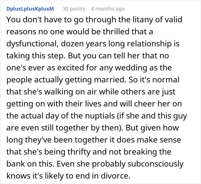 Woman Prioritizes Fiancé’s Wishes For Wedding, Gets Upset When Guests Don’t Share The Excitement Woman Prioritizes Fiancé’s Wishes For Wedding, Gets Upset When Guests Don’t Share The Excitement