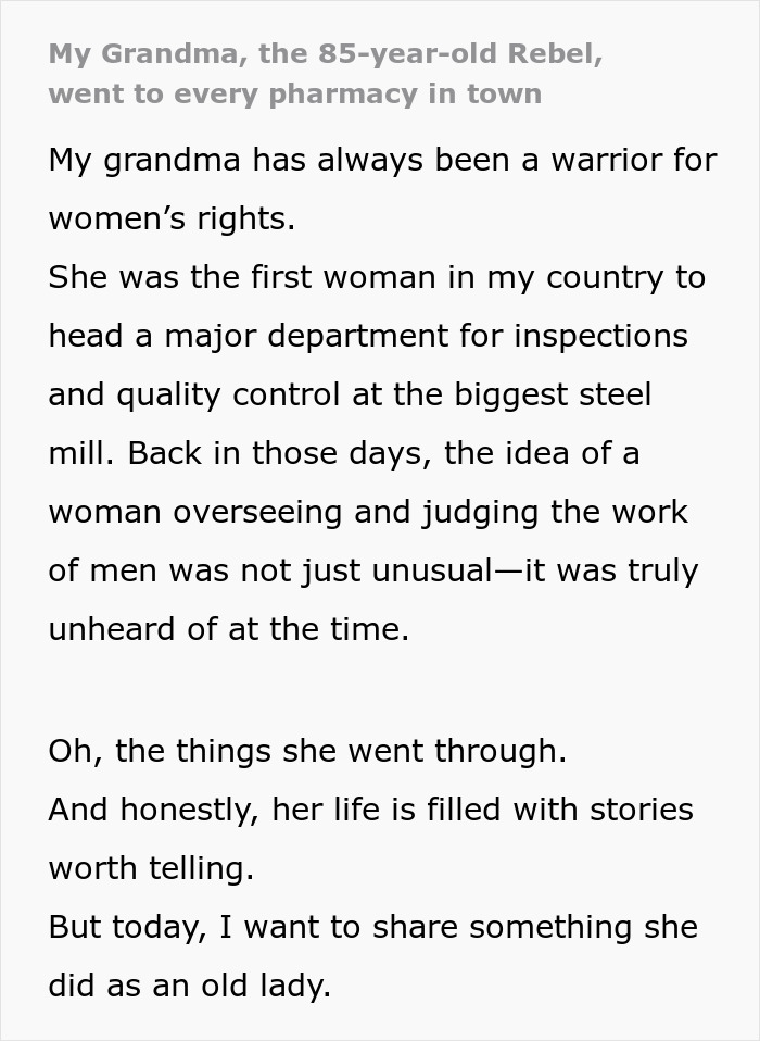 “They Can Stuff Their Mouths With Potatoes!”: Audacious 85YO Gives Right-Wing Pharmacies A Piece Of Her Mind “They Can Stuff Their Mouths With Potatoes!”: Audacious 85YO Gives Right-Wing Pharmacies A Piece Of Her Mind