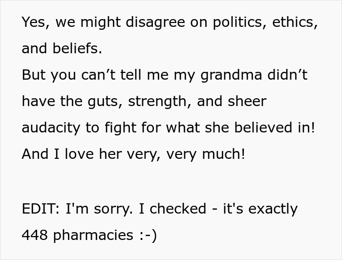 “They Can Stuff Their Mouths With Potatoes!”: Audacious 85YO Gives Right-Wing Pharmacies A Piece Of Her Mind “They Can Stuff Their Mouths With Potatoes!”: Audacious 85YO Gives Right-Wing Pharmacies A Piece Of Her Mind
