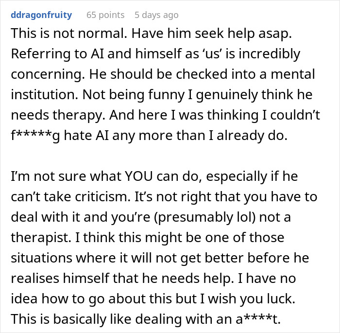 Unemployed Man Trapped In An AI Echo Chamber While Wife Tries To Keep Up With Reality Alone Unemployed Man Trapped In An AI Echo Chamber While Wife Tries To Keep Up With Reality Alone