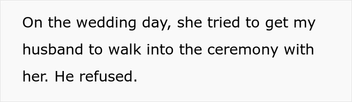 MIL Acts Like She’s The One Marrying Her Own Son, Can’t Believe People Are Disgusted