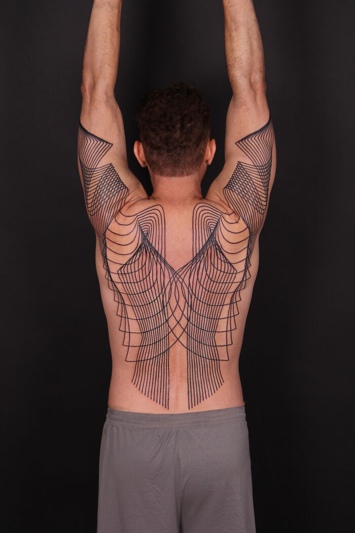 I Create Line Tattoos Inspired By Anatomy, Movement, And Geometry (53 Pics) I Create Line Tattoos Inspired By Anatomy, Movement, And Geometry (53 Pics)