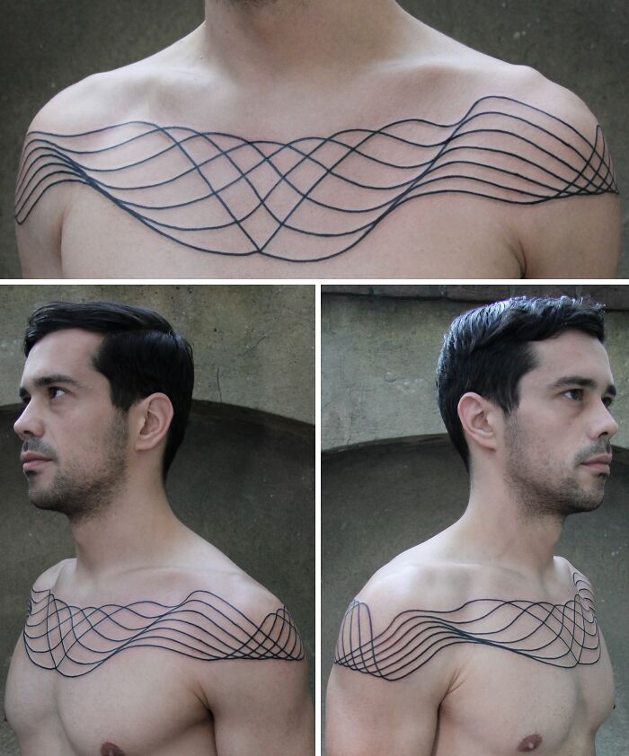 I Create Line Tattoos Inspired By Anatomy, Movement, And Geometry (53 Pics) I Create Line Tattoos Inspired By Anatomy, Movement, And Geometry (53 Pics)
