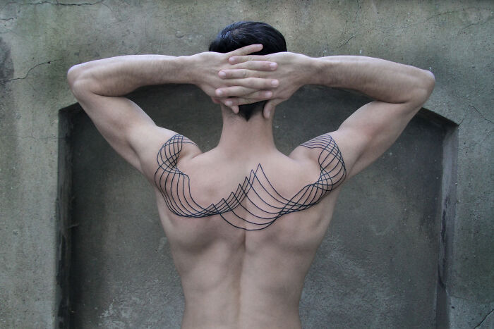 I Create Line Tattoos Inspired By Anatomy, Movement, And Geometry (53 Pics) I Create Line Tattoos Inspired By Anatomy, Movement, And Geometry (53 Pics)