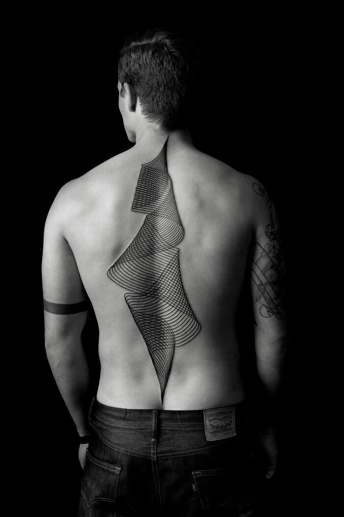 I Create Line Tattoos Inspired By Anatomy, Movement, And Geometry (53 Pics) I Create Line Tattoos Inspired By Anatomy, Movement, And Geometry (53 Pics)