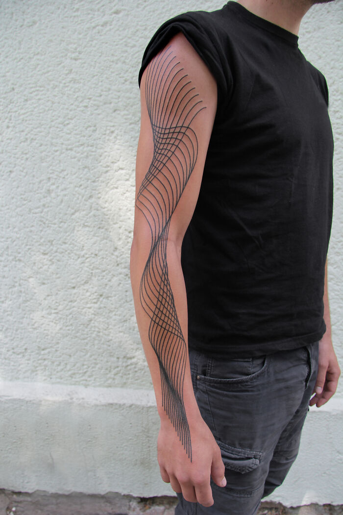 I Create Line Tattoos Inspired By Anatomy, Movement, And Geometry (53 Pics) I Create Line Tattoos Inspired By Anatomy, Movement, And Geometry (53 Pics)
