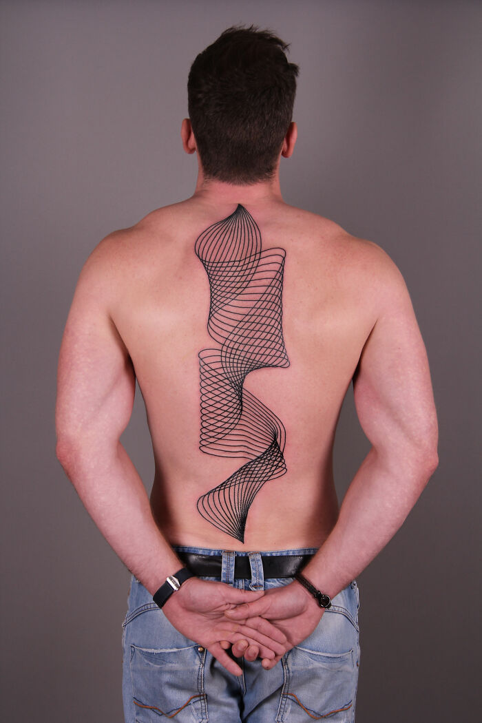 I Create Line Tattoos Inspired By Anatomy, Movement, And Geometry (53 Pics) I Create Line Tattoos Inspired By Anatomy, Movement, And Geometry (53 Pics)