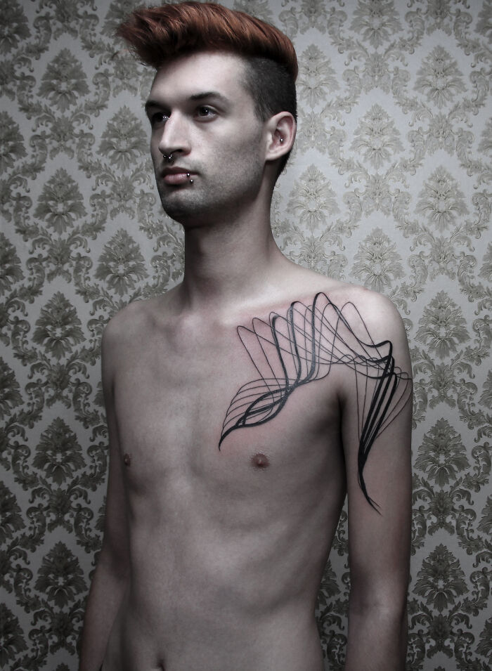 I Create Line Tattoos Inspired By Anatomy, Movement, And Geometry (53 Pics) I Create Line Tattoos Inspired By Anatomy, Movement, And Geometry (53 Pics)