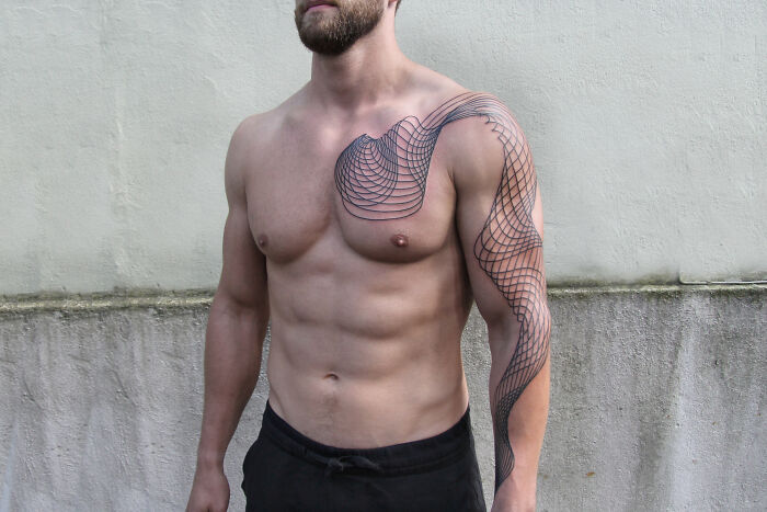 I Create Line Tattoos Inspired By Anatomy, Movement, And Geometry (53 Pics) I Create Line Tattoos Inspired By Anatomy, Movement, And Geometry (53 Pics)