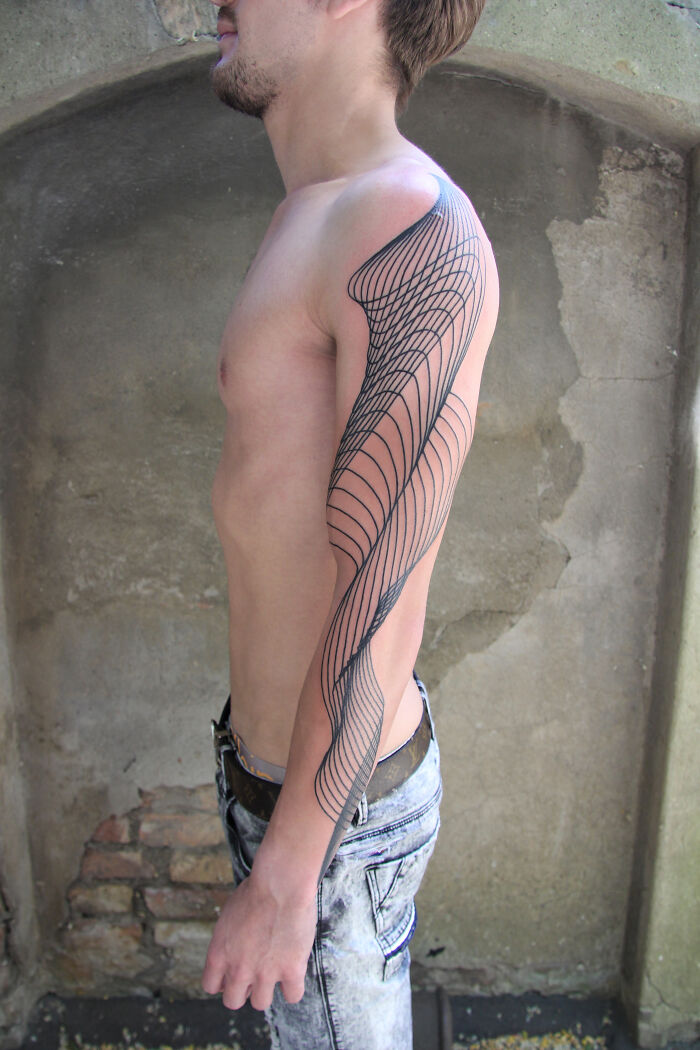 I Create Line Tattoos Inspired By Anatomy, Movement, And Geometry (53 Pics) I Create Line Tattoos Inspired By Anatomy, Movement, And Geometry (53 Pics)