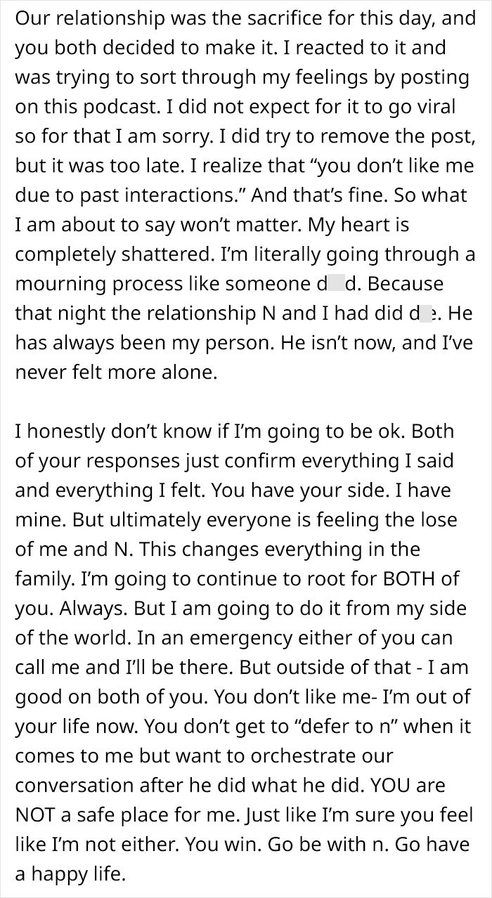 Woman Becomes Estranged From Beloved Brother After Fake Wedding Drama Destroys Trust Woman Becomes Estranged From Beloved Brother After Fake Wedding Drama Destroys Trust