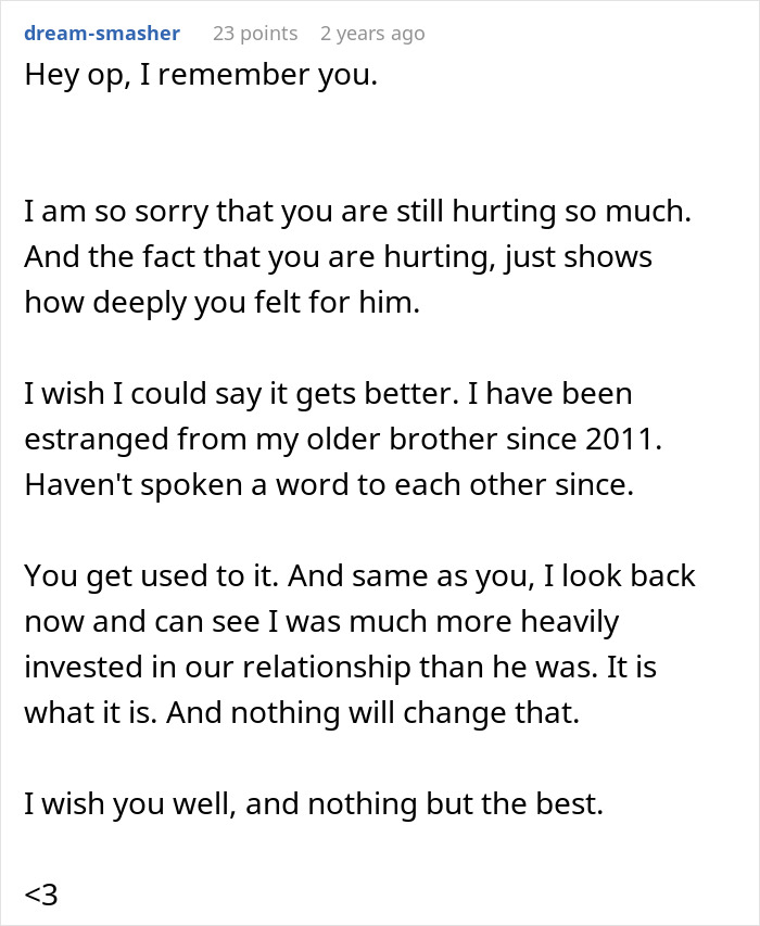 Woman Becomes Estranged From Beloved Brother After Fake Wedding Drama Destroys Trust Woman Becomes Estranged From Beloved Brother After Fake Wedding Drama Destroys Trust