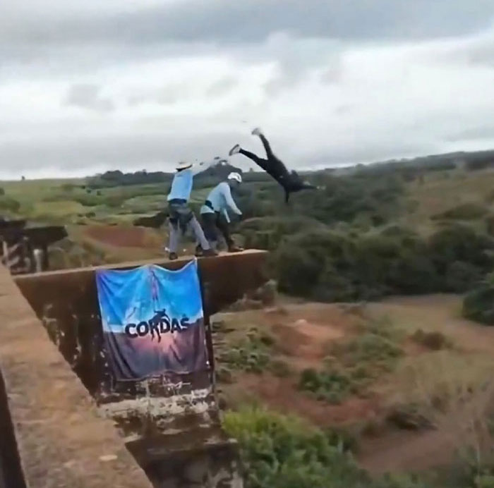 Rope Jump Staff Who Threw Student Off 130-Foot Bridge Make Dubious Claims During Interrogation By Police