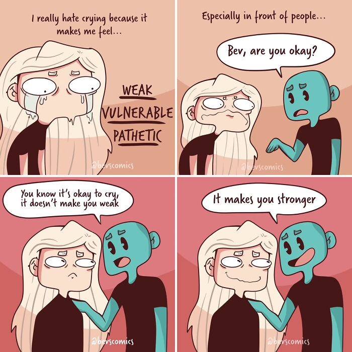 &ldquo;My Goal Is To Help People Feel Less Alone”: 30 New Relatable Comics By Krysten Bevilaqua