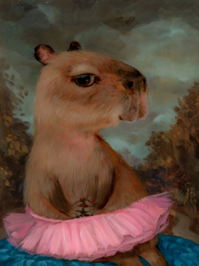 31 New Cute And Funny Animal Paintings By Alison Friend To Melt Your Heart Completely