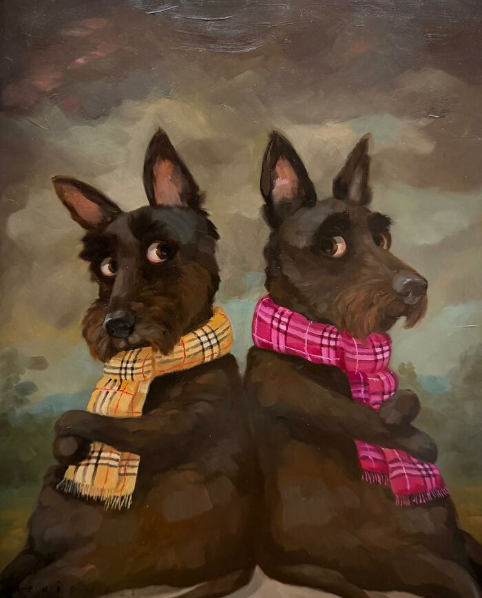 31 New Cute And Funny Animal Paintings By Alison Friend To Melt Your Heart Completely