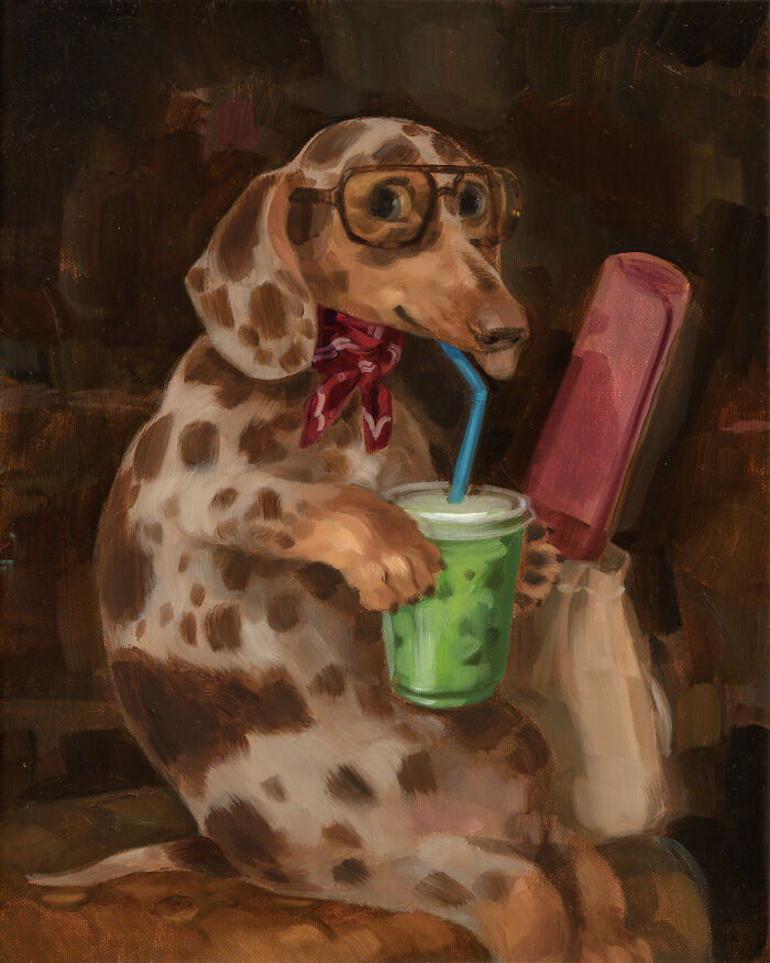 31 New Cute And Funny Animal Paintings By Alison Friend To Melt Your Heart Completely