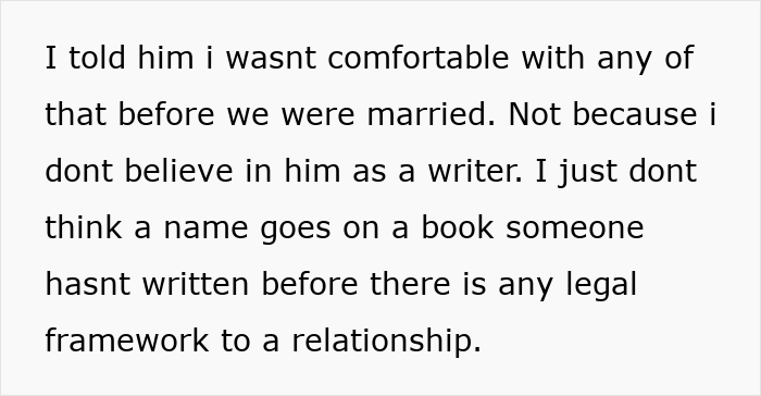 Guy Wants His Name On Author GF’s Book, Has Audacity To Lie To Everyone, Saying He “Co-Wrote” It Guy Wants His Name On Author GF’s Book, Has Audacity To Lie To Everyone, Saying He “Co-Wrote” It
