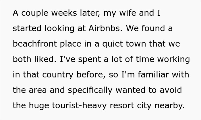 Parents Hijack Son’s Family Vacation Plans, Call Him Ungrateful When He Refuses To Go Along With It Parents Hijack Son’s Family Vacation Plans, Call Him Ungrateful When He Refuses To Go Along With It