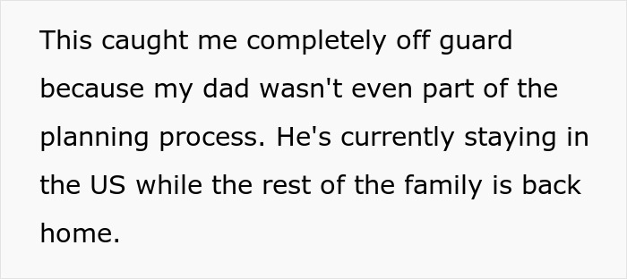 Parents Hijack Son’s Family Vacation Plans, Call Him Ungrateful When He Refuses To Go Along With It Parents Hijack Son’s Family Vacation Plans, Call Him Ungrateful When He Refuses To Go Along With It