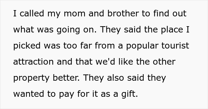 Parents Hijack Son’s Family Vacation Plans, Call Him Ungrateful When He Refuses To Go Along With It Parents Hijack Son’s Family Vacation Plans, Call Him Ungrateful When He Refuses To Go Along With It