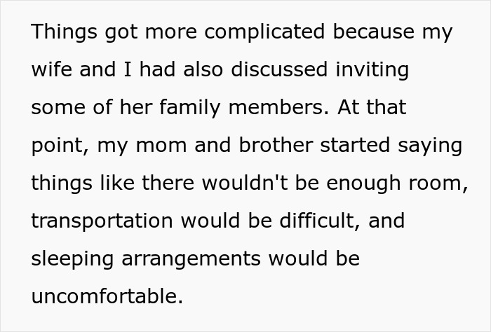 Parents Hijack Son’s Family Vacation Plans, Call Him Ungrateful When He Refuses To Go Along With It Parents Hijack Son’s Family Vacation Plans, Call Him Ungrateful When He Refuses To Go Along With It