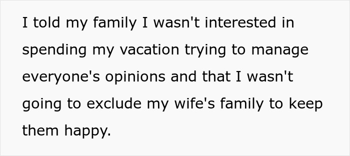 Parents Hijack Son’s Family Vacation Plans, Call Him Ungrateful When He Refuses To Go Along With It Parents Hijack Son’s Family Vacation Plans, Call Him Ungrateful When He Refuses To Go Along With It
