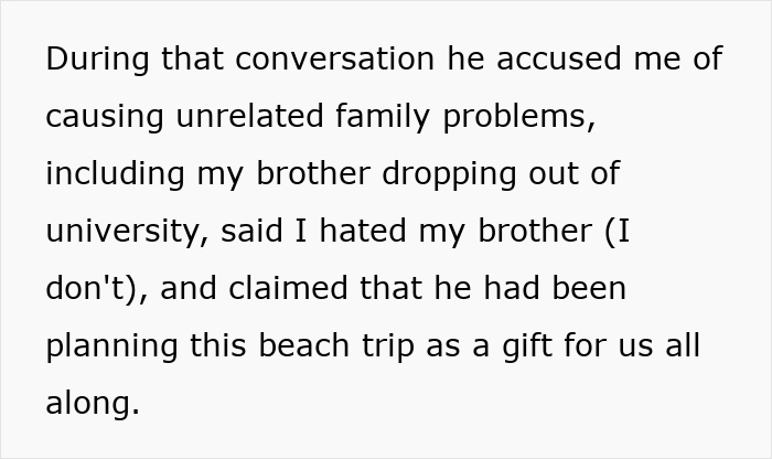 Parents Hijack Son’s Family Vacation Plans, Call Him Ungrateful When He Refuses To Go Along With It Parents Hijack Son’s Family Vacation Plans, Call Him Ungrateful When He Refuses To Go Along With It