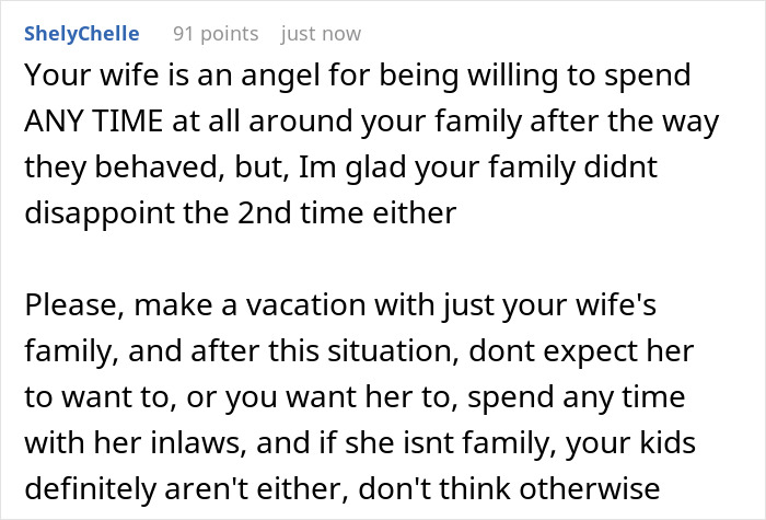 Parents Hijack Son’s Family Vacation Plans, Call Him Ungrateful When He Refuses To Go Along With It Parents Hijack Son’s Family Vacation Plans, Call Him Ungrateful When He Refuses To Go Along With It