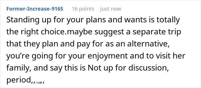 Parents Hijack Son’s Family Vacation Plans, Call Him Ungrateful When He Refuses To Go Along With It Parents Hijack Son’s Family Vacation Plans, Call Him Ungrateful When He Refuses To Go Along With It