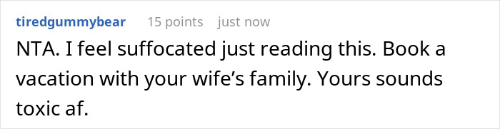 Parents Hijack Son’s Family Vacation Plans, Call Him Ungrateful When He Refuses To Go Along With It Parents Hijack Son’s Family Vacation Plans, Call Him Ungrateful When He Refuses To Go Along With It