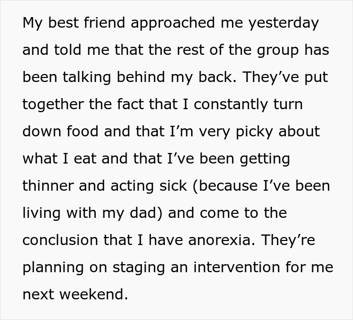 Teens Plan Intervention As 17YO Gets Worryingly Thin, She’s Nervous To Expose Her Celiac Disease Teens Plan Intervention As 17YO Gets Worryingly Thin, She’s Nervous To Expose Her Celiac Disease