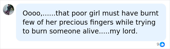 Update In Case Of Imprisoned Woman Who Set Her Male Friend On Fire Over ‘Misogynist’ Comment