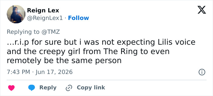 Star Of ‘The Ring’ And ‘Lilo & Stitch’ Passes Away At 35 After Boyfriend Started Fundraiser Campaign Star Of ‘The Ring’ And ‘Lilo & Stitch’ Passes Away At 35 After Boyfriend Started Fundraiser Campaign