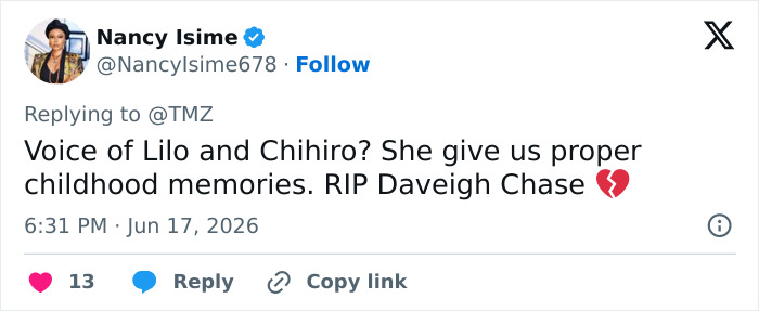 Star Of ‘The Ring’ And ‘Lilo & Stitch’ Passes Away At 35 After Boyfriend Started Fundraiser Campaign Star Of ‘The Ring’ And ‘Lilo & Stitch’ Passes Away At 35 After Boyfriend Started Fundraiser Campaign