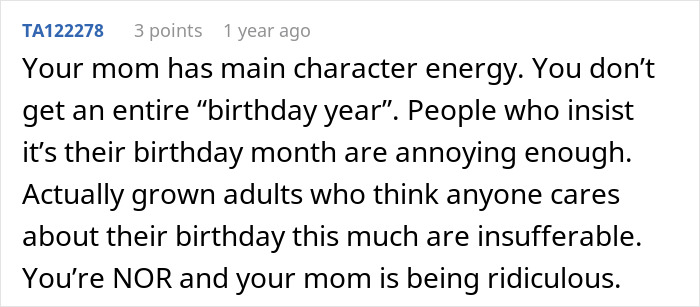 Mom Wants A Whole Year To Celebrate Her Birthday, Tells Daughter Her Wedding Can Wait Mom Wants A Whole Year To Celebrate Her Birthday, Tells Daughter Her Wedding Can Wait