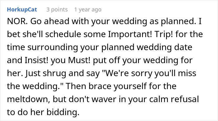 Mom Wants A Whole Year To Celebrate Her Birthday, Tells Daughter Her Wedding Can Wait Mom Wants A Whole Year To Celebrate Her Birthday, Tells Daughter Her Wedding Can Wait